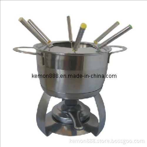 10PCS S. S Fondue Set